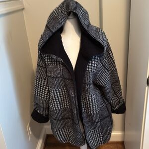 COPY - Reversible fleece hooded stroller with side pockets